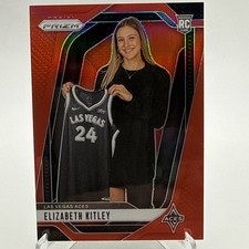 Elizabeth Kitley 2024 Panini WNBA Prizm Red 289/299 Rookie #140 Las Vegas Aces