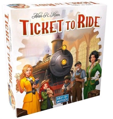 Ticket to Ride Board Game Cross-Country Train Adventure by Days of Wonder CHOP