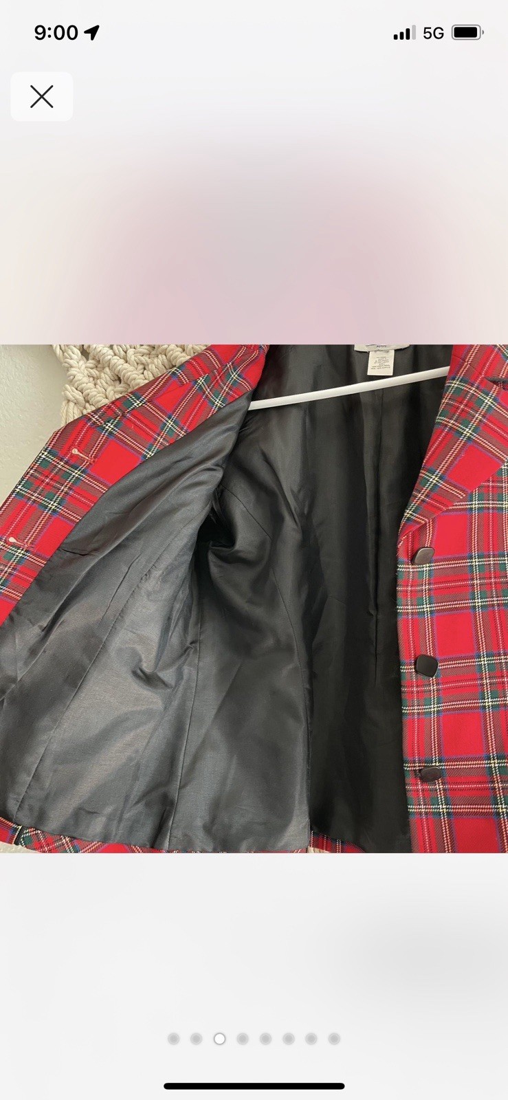 Pendleton Woman’s Plaid Blazer Size Medium Petite… - image 3