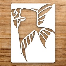 Angel Fish Naut Large Reusable Wall Stencil For Painting DIY Home Decor Template