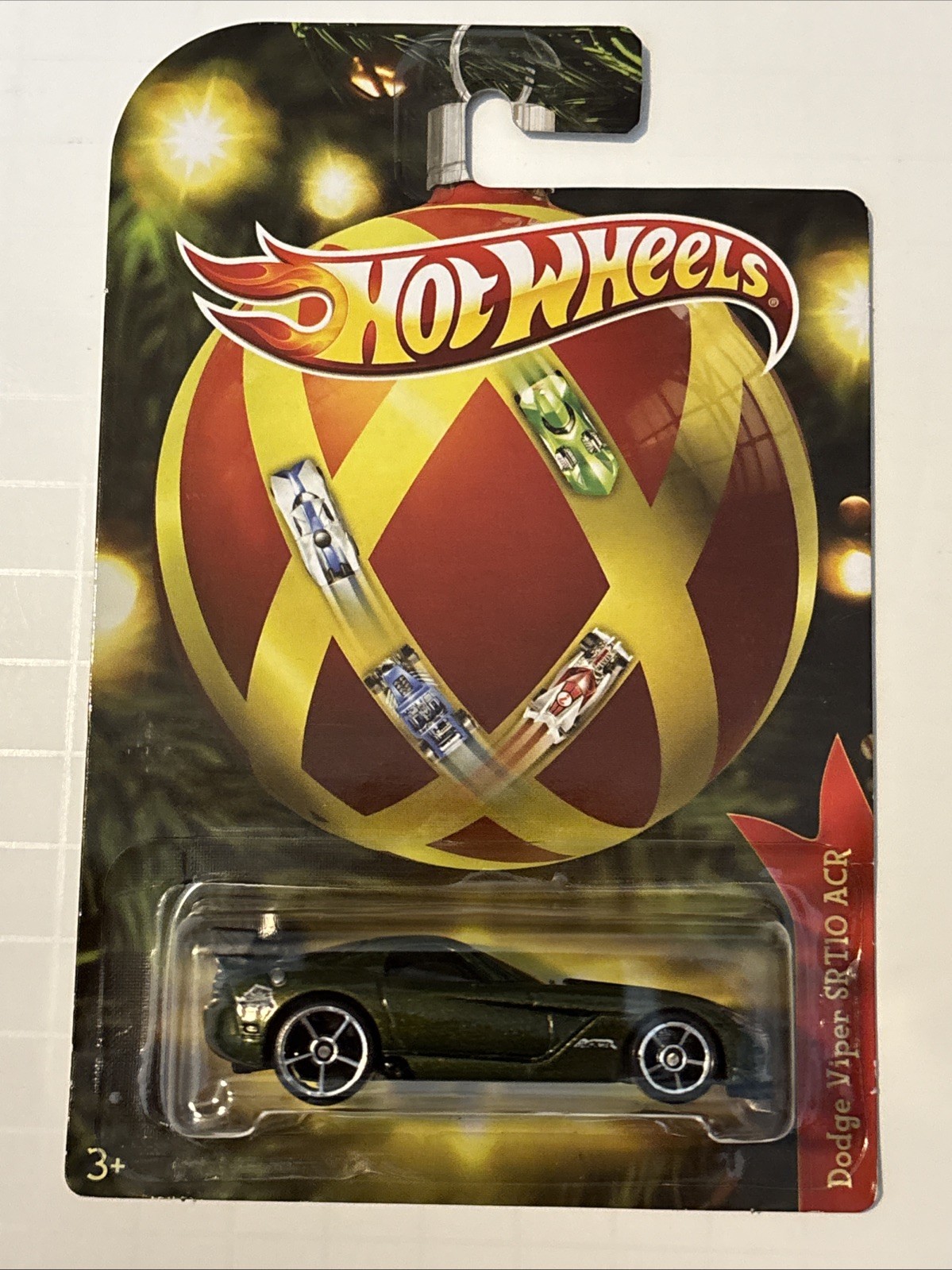 Hot Wheels Holiday Hot Rods Dodge Viper SRT10 ACR green