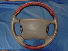 JAGUAR X308 XJ8 WOOD / LEATHER STEERING WHEEL