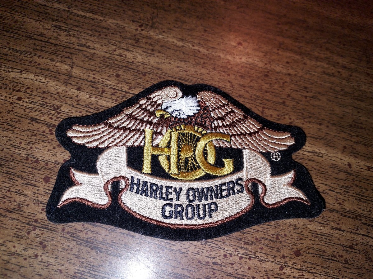 Harley Davidson HOG Motorcycle Logo Patch Harley Owners Group