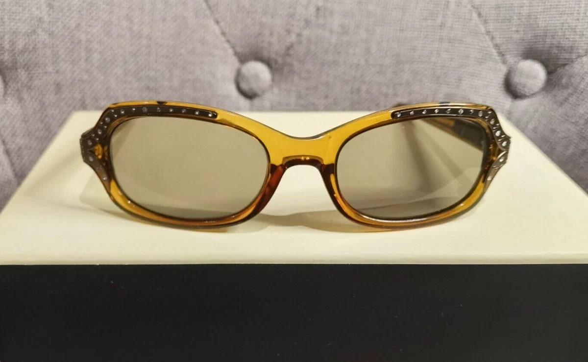 Women s FOSSIL Leni Sunglasses Vintage With Rhinestones
