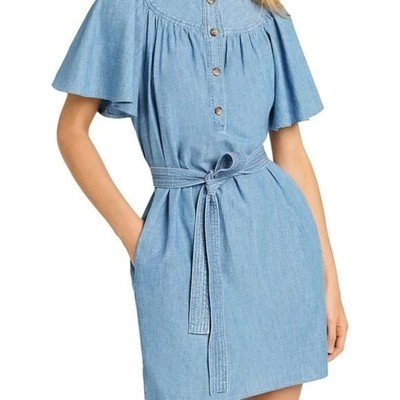 VANESSA BRUNO Tacianna Chambrey Dress