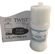 Arriba Twist Air Care System Fragrances, Pure Linen, 2.5 oz Cartridge, Box of 6