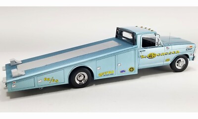 FORD F-350 RAMP TRUCK MALCO GASSER DRAG RACING 1:18 CAR HAULER