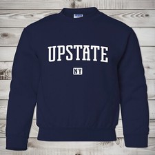 Upstate Kids Sweatshirt  Upstate New York Youth Crewneck Sweatshirt