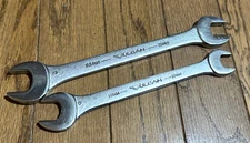 🇺🇸 VTG VULCAN Williams Tools USA SAE Double Open End Wrench Set Offset Lot