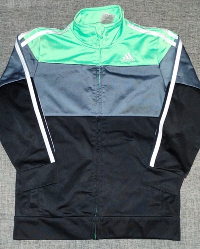 NEW Adidas Lime, Gray, & Black Zipper Jacket Size 7 - Picture 9 of 9