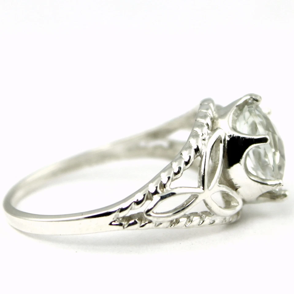 Silver Topaz, 925 Sterling Silver Ladies Ring, SR137 - Image 3 of 4