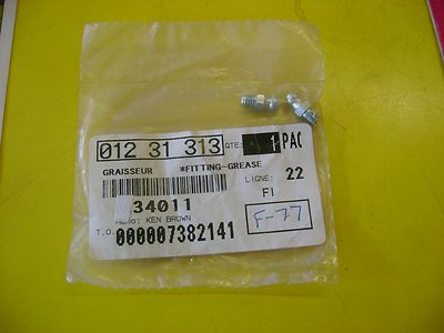 BRP SKI DOO GREASE FITTING PKG OF 2 P/N M34011/34011