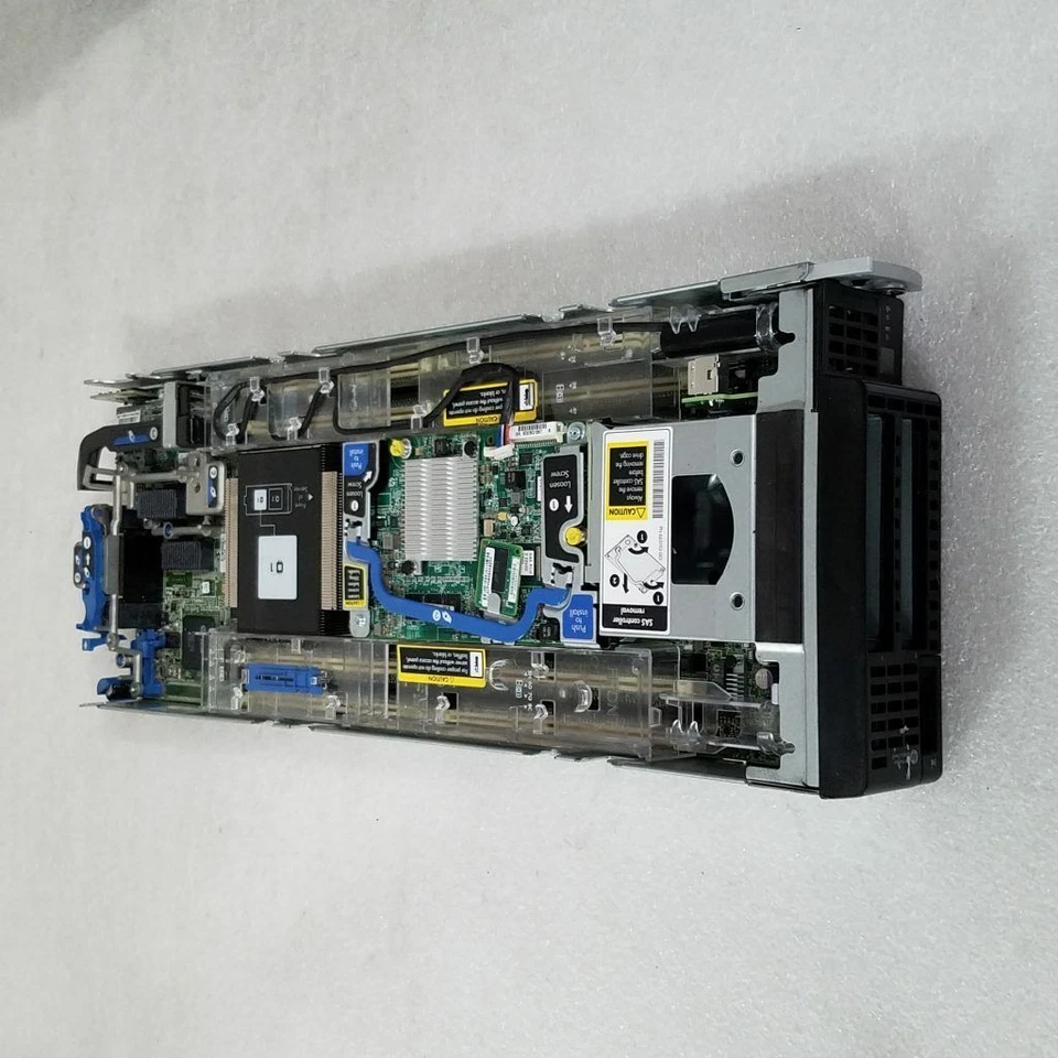 HP Proliant BL460C G8 2x E5-2670 v2 2.5Ghz 20-Cores / 192GB / No HDD / P220i ... - Image 2 of 3