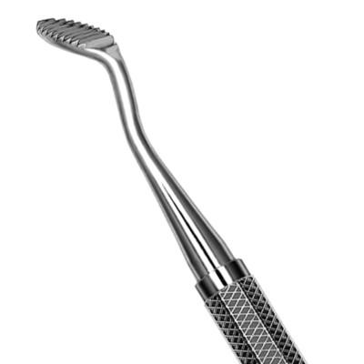 2X Hu-Friedy  #12 Howard Bone File Double End Hexagonal Handle BF12