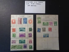 Vintage stamp lot 25, USA, Mid 1900s