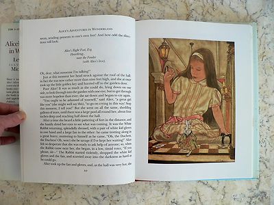 1st Ed ALICE'S ADVENTURES IN WONDERLAND Illust Michael Hague 1985