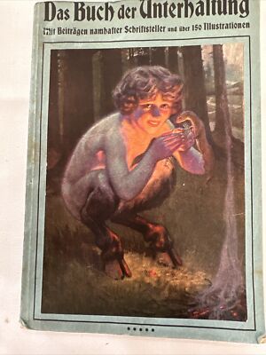Das Buch Der Unterhaltung Mit Beitragen Nambafter Und Uber 150 Illustrationen