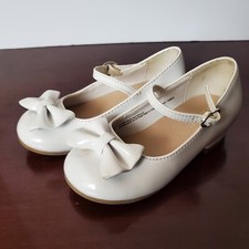 Childrens Place Girls Shoes Ballerina White Size 8 Toddler