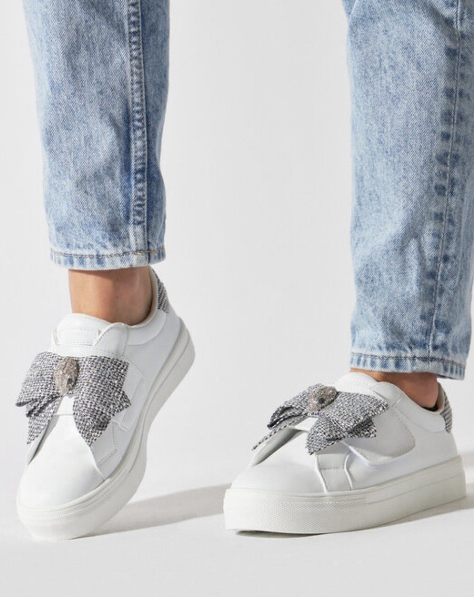Bow Kurt Geiger Tennis Shoes Kurt Geiger London Laney Bow Sneaker