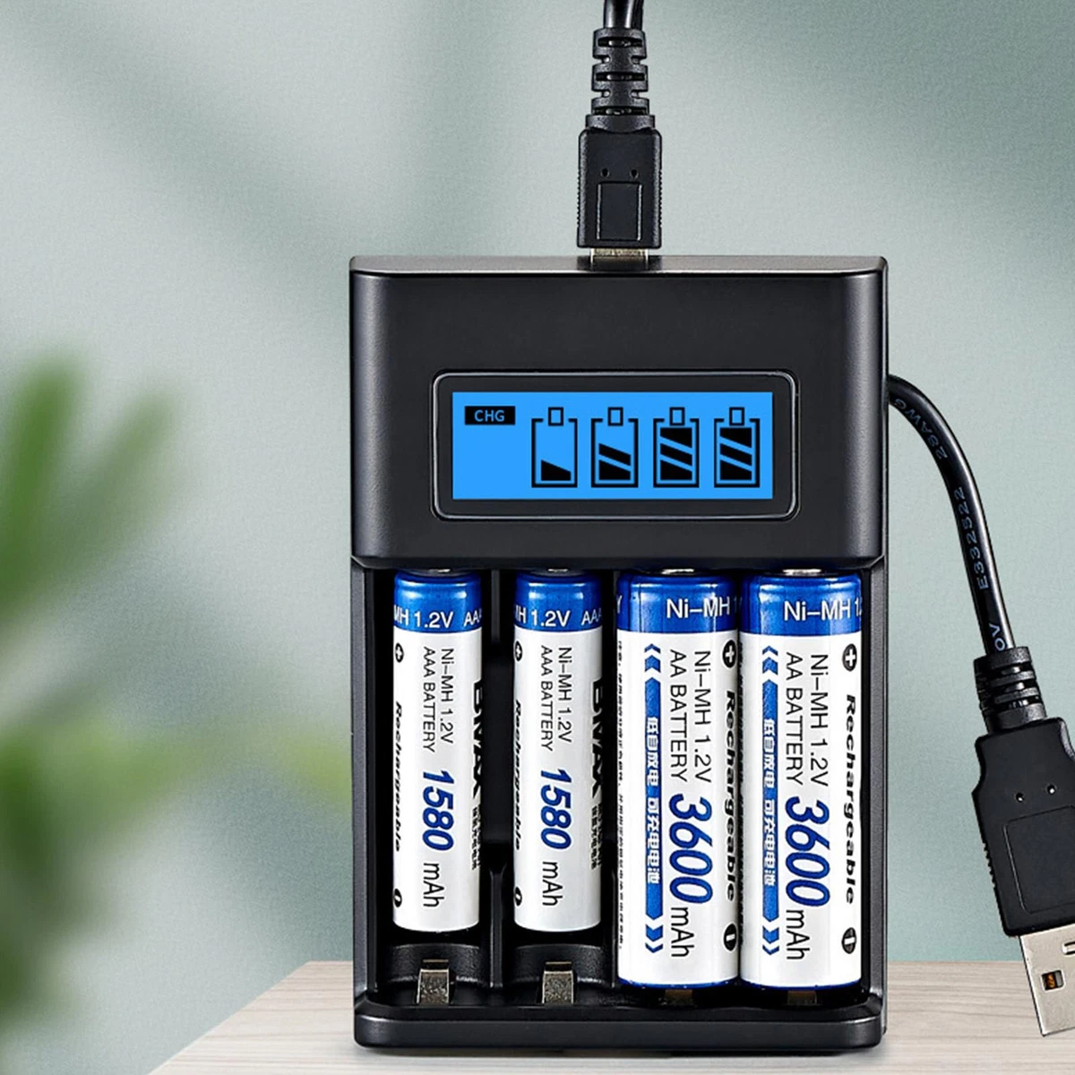 Double a battery charger online