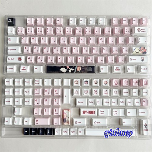 Anime Keycaps Anya Forger Spy Family Cherry Height PBT for Cherry MX Keyboard - Picture 3 of 6