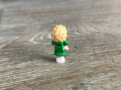 polly pocket green dress 1991 Polly's Dream World Figure Doll Tunic