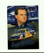 Tarjeta Fleer Skybox NASCAR 1997 #35: Kenny Wallace Car #81: Filmar Racing