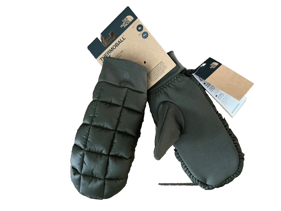 The NORTH FACE Termoball Verde Taupe Aislado MITTENS Unisex Talla XL $55 NUEVO Foto 2 de 3