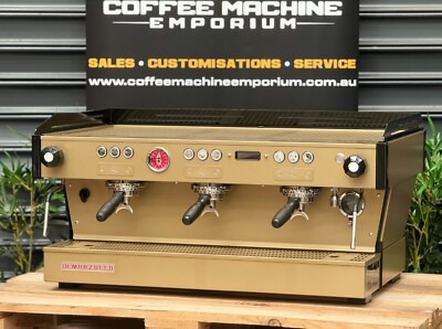 La Marzocco Linea PB 3 Group Espresso Commercial  Coffee Machine - Gold & Black