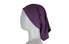 Jersey Under Scarf Tube Cap - Iris Purple