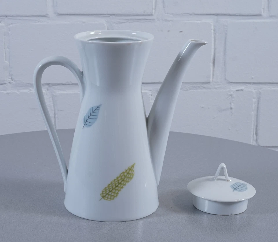Cafetera de porcelana Rosenthal forma 1 L 2000 decoración Hidepark vintage Foto 3 de 4