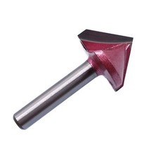 3D 90 Degree Router End Mill CNC Engraving V Groove Bit 6x22mm 2V62290