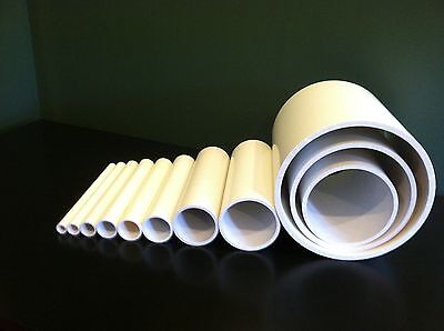 Any Size Diameter Pvc Pipe Sch 40 Or 80 1 4 24 Inch Ebay