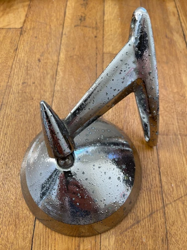 4" ROUND AMERICAN 1960s? 1970s? DRIVER'S DOOR Exterior Mirror AFTERMARKET