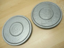 LOT OF 2 BRUMBERGER 6" METAL REELS WITH CANISTERS