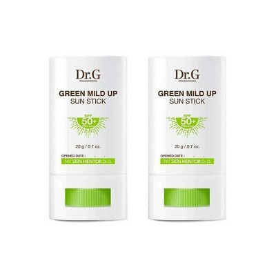 DR.G Green Mild Up Sun Stick 20g + 20g  SPF50+ PA++++  K-Beauty 