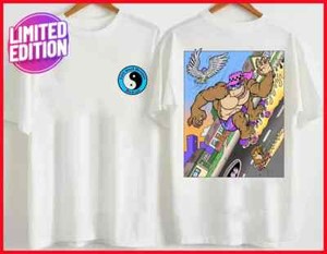 T-shirt Vintage Années 80 Oregon Dunes 1988 - Taille L, Blanc, Marque Jerzees, Occasion Très Bon état