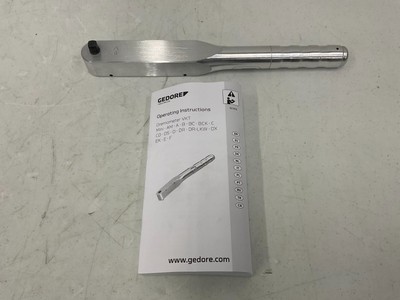 Gedore 8560-01 Torque Wrench,3/8In,70-350 Lbf.-In.