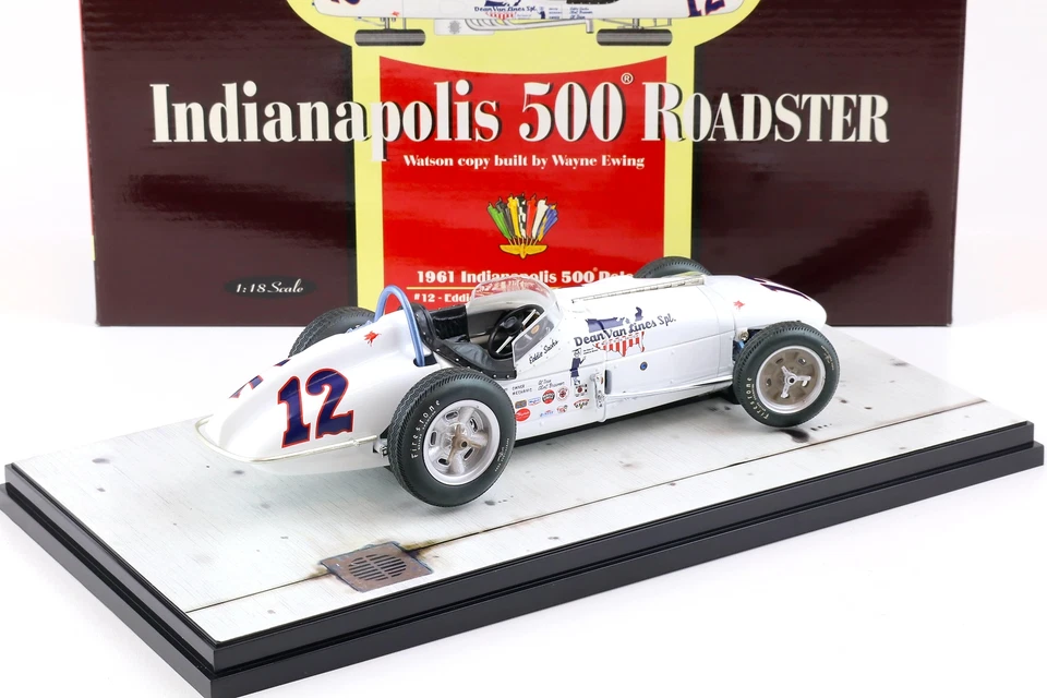 1:18 Carousel1 Watson Roadster Indianapolis 500 Pole #12 Sachs/ Van 1961 - Immagine 3 di 4