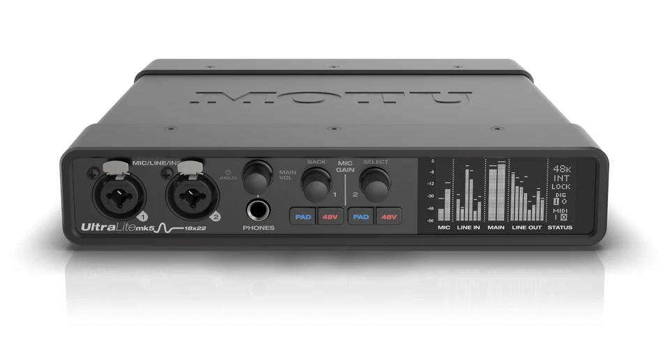 MOTU UltraLite MK5 18x22 USB Audio Interface - Image 2 of 4