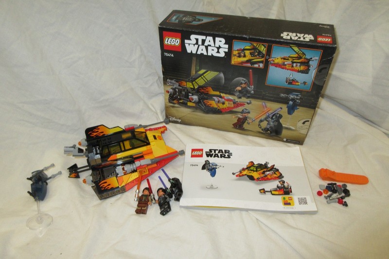 LEGO Star Wars 75414 Snowspeeder Force Burner Rebuild the Galaxy Set 3 Minifigs