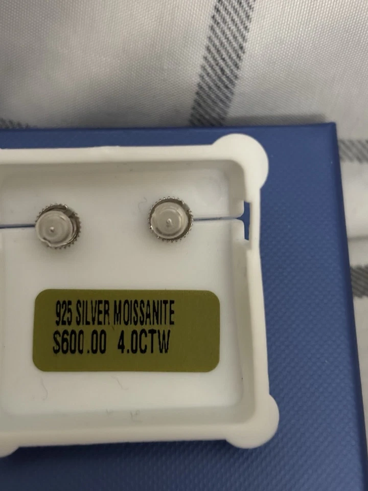 925 Silver Moissanite 4.0 CTW - Image 2 of 2