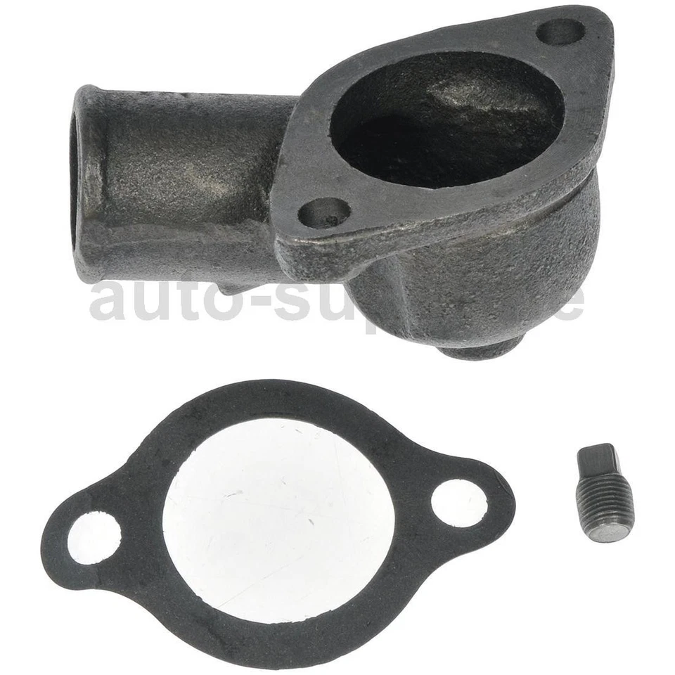 Carcasa termostato refrigerante motor para Chevrolet Beretta 1987-1989 Foto 4 de 4