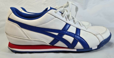 ASICS GEL-Preshot Classic 3 Golf Shoes White/Imperial Blue 1113A009 Men s 9.5