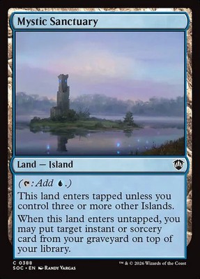 Magic/MTG Mystic Sanctuary SOC-388 Common Englisch Neu