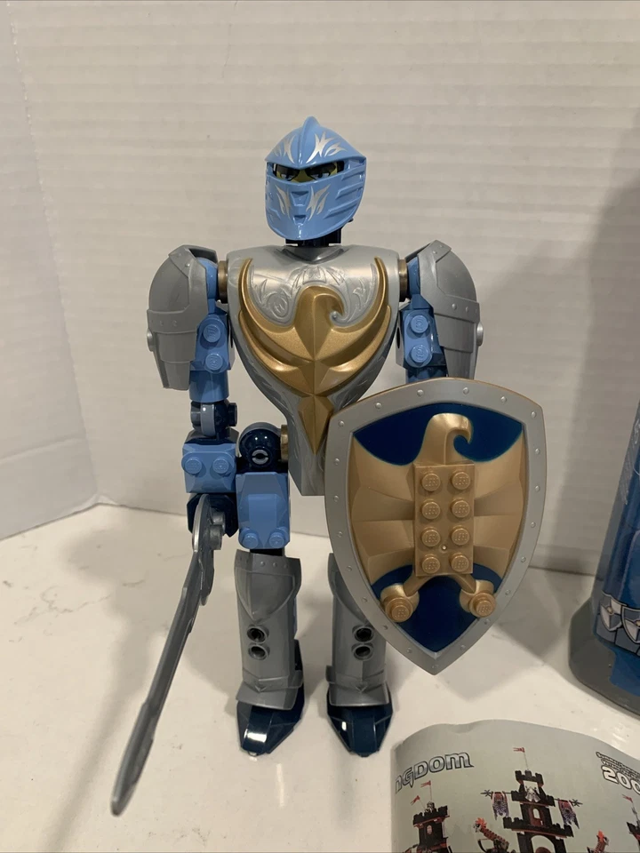 Lego Knights' Kingdom Sir Jayko (8792), vasilha e manual incluídos - Excelente - Imagem 3 de 4