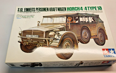 Tamiya - S.Gl. Einheits Personen Kraftwagen Horch 4X4 Type 1A 1/35 35052
