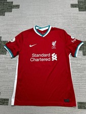 Liverpool Fc Soccer Jersey Mens Large Nike Red 2019 Home 10 Mane *