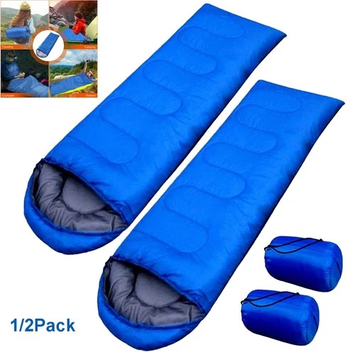 Thick Adult Cold Weather Sleeping Bag For Big & Tall Waterproof Winter Bags