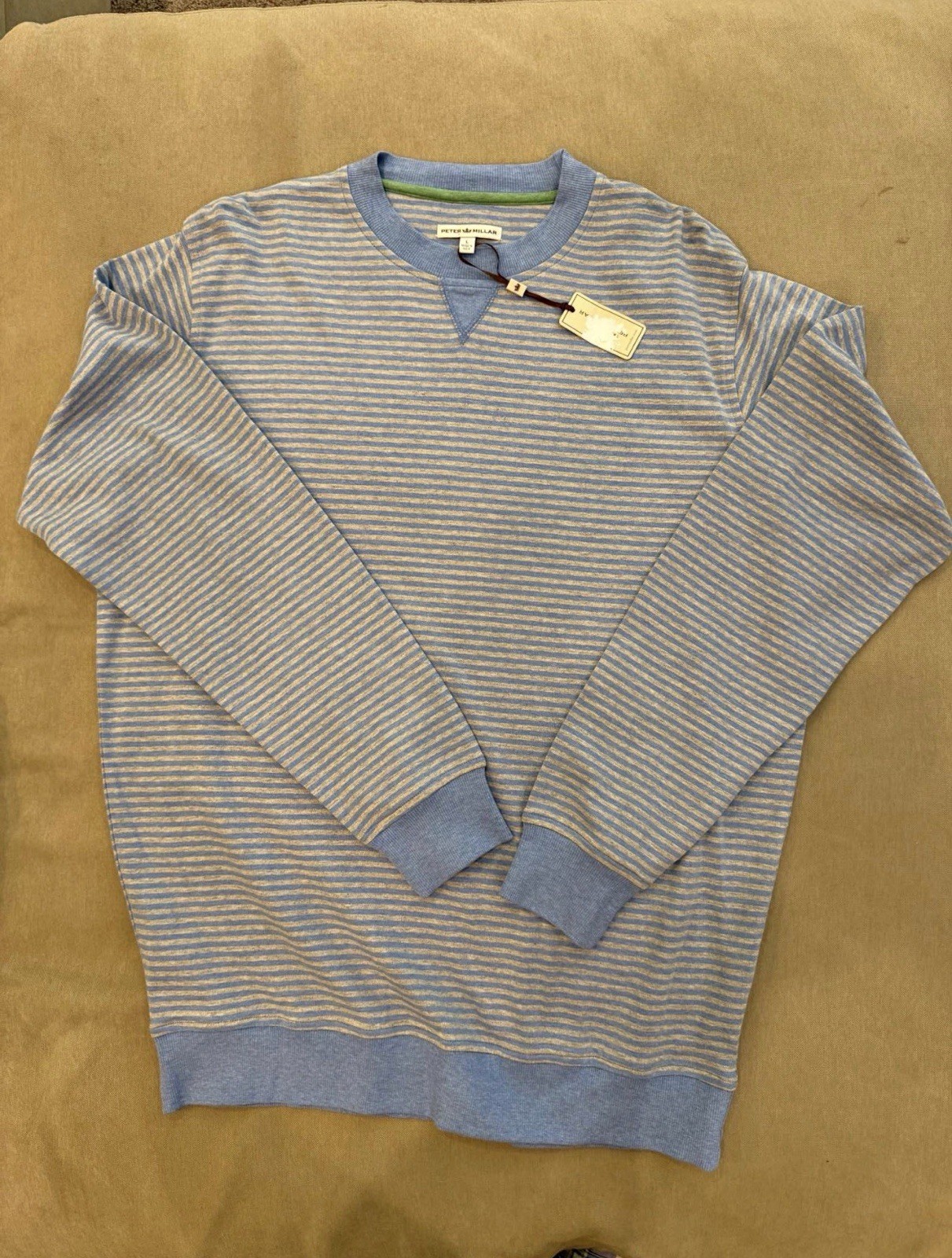 Peter Millar Long Sleeve Striped Shirt